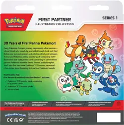 Pokemon TCG First Partner Illustration Collection Series 1 Sealed Mega Evolution - Image 3