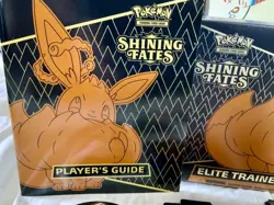 Shining Fates Elite Trainer Box Pokemon ETB W/ Eevee Promo Card & Guide NO PACKS - Image 5
