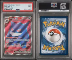 Pokemon Gengar EX Temporal Forces Ultra Rare Holo Card 193/162 PSA 9 - Image 1