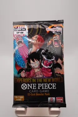 ONE PIECE Cards Game-Emperors in the New World-OP-09 Sealed Booster Pack English - Image 2