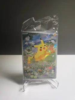 Pikachu SVP 088 - SEALED - S&V Black Star Promo (4 Cards) - Pokemon TCG - Image 1