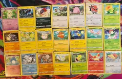 Pokemon Bulk Lot 21 Cards As Shown Cute All Eras 1 Fairy Card No Duplicates - Image 1