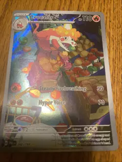 Pokemon TCG Crocalor Scarlet & Violet Paldea Evolved Holo Card 202/193 Mint - Image 1