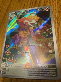 Pokemon TCG Crocalor Scarlet & Violet Paldea Evolved Holo Card 202/193 Mint - Image 2