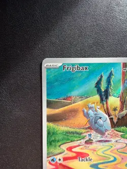 Pokemon TCG Frigibax Illustration Rare Holo Card 208/193 Sv02: Paldea Evolved - Image 4