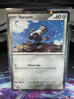 Pokemon TCG Varoom Black Star Promo Holo Card SVP 026 NM/M - Image 1