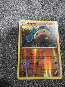 DIGLETT - 38/83 - XY GENERATIONS - Reverse Holo - Pokemon Card - NM - Image 1