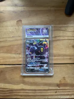 Pokemon Umbreon GX TCG Sun Moon Holo Card 80/149 - ACE 10 Gem Mint - Image 1