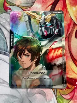 Banagher Links Gundam Unicorn Resource RP-005 Gundam Card Game Regional Promo - Image 1