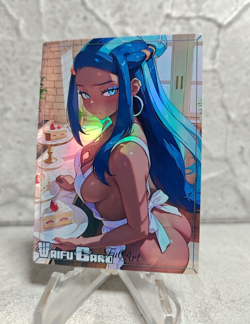 Nessa Trading Card Waifu Goddess Story Anime Girl holo Karte Manga Full Art - Image 1