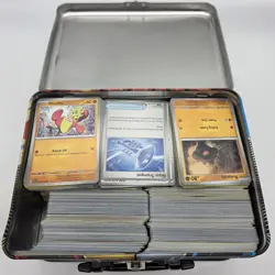 Assorted random pokemon cards with tin box Great For Deck Building - Image 2