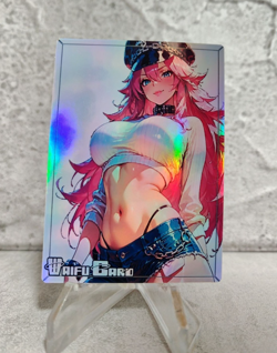 Poison Trading Card Waifu Goddess Story Anime Girl holo Karte Manga Full Art - Image 1