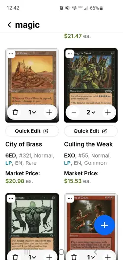 City Of Brass 💥 Rare💥 MTG Card 5th Edition Magic the Gathering LP / NM - Image 5