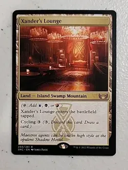 Xander's Lounge Streets of New Capenna Regular MTG - Image 1