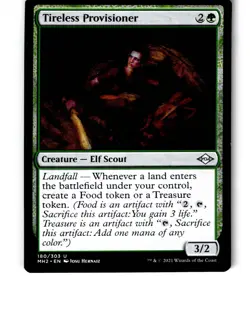 Tireless Provisioner 180 Uncommon Modern Horizons 2 Magic: The Gathering LP - Image 1