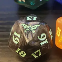 Lot of 4 Magic The Gathering Oversized D20 Spindown Dice - Image 3