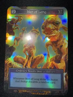 Men Of Leng - Alpha Foil Sorcery Contested Realm - Image 1
