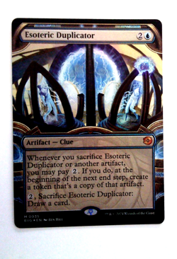 Esoteric Duplicator (Showcase) - Outlaws of Thunder Junction: FOIL - EN - M 0035 - Image 1