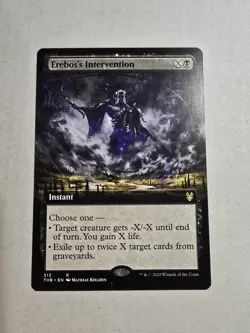 Erebos's Intervention (Extended Art) Theros Beyond Death Regular - Image 1
