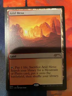 MTG Secret Lair Ultimate Edition Arid Mesa - Image 1