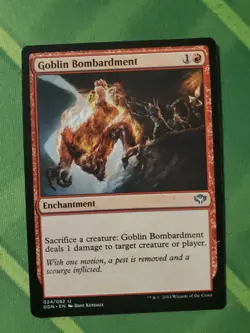 Goblin Bombardment Duel Decks DDN (#24) MTG NM - Image 1