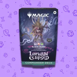 Lorwyn eclipsed magic the gathering blight curse commander deck - Image 1