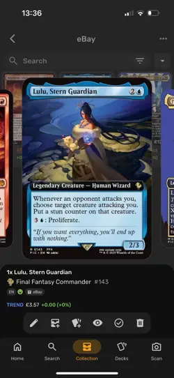 Lulu Stern Guardian Extended Art Final Fantasy Magic: The Gathering - Image 2