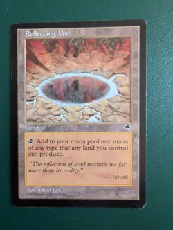 Reflecting Pool MTG Tempest © 1997 Wizards Of The Coast - Image 1