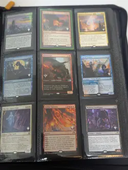Magic The Gathering Rare Land And Promo Binder Most Foil Near Mint Unplayed - Image 1
