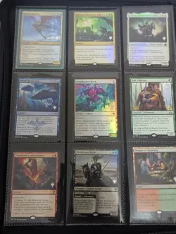 Magic The Gathering Rare Land And Promo Binder Most Foil Near Mint Unplayed - Image 3