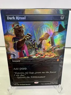 Dark Ritual (Borderless) Commander: Teenage Mutant Ninja Turtles Foil - Image 1