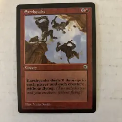 Magic The Gathering Portal Earthquake MTG TCG CCG - Image 1