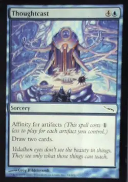 Thoughtcast - Mirrodin: #54, Magic: The Gathering Lp R97 - Image 1