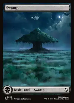 1 x Swamp (0289) - Foil - Avatar: The Last Airbender - NM-Mint - MTG - Image 1