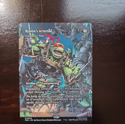 MTG Teenage Mutant Ninja Turtles Source Material: Ronin's Arsenal(Borderless) - Image 1