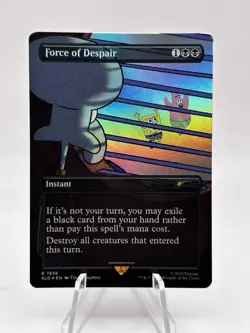 Force of Despair 1936 Rainbow Foil SpongeBob Secret Lair SLD MTG NM - Image 1