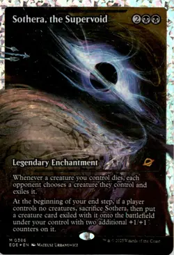 Sothera, the Supervoid (Showcase) (Fracture Foil) Edge of Eternities EOE Foil NM - Image 1