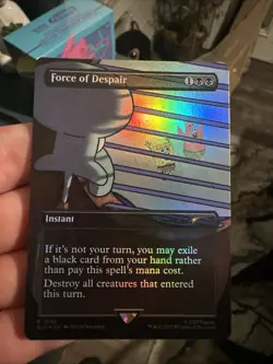 MTG | SpongeBob SLD| Force of Despair (1936) | 🌈🌟Rainbow Foil 🌟🌈 - Image 1