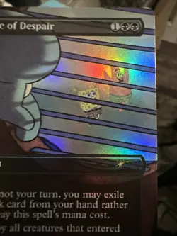 MTG | SpongeBob SLD| Force of Despair (1936) | 🌈🌟Rainbow Foil 🌟🌈 - Image 2