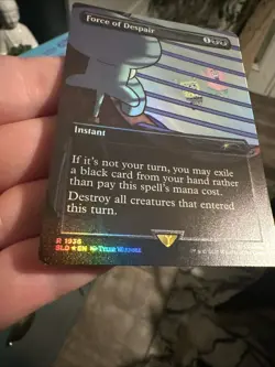 MTG | SpongeBob SLD| Force of Despair (1936) | 🌈🌟Rainbow Foil 🌟🌈 - Image 4