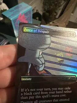 MTG | SpongeBob SLD| Force of Despair (1936) | 🌈🌟Rainbow Foil 🌟🌈 - Image 5