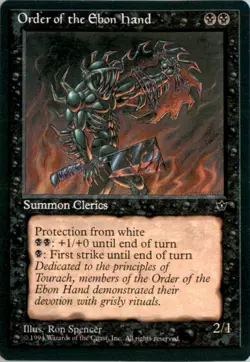 Order of the Ebon Hand (Spencer) Fallen Empires FEM Normal NM - Image 1