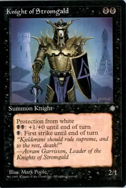 Knight of Stromgald Ice Age ICE Normal NM - Image 1