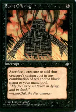 Burnt Offering Ice Age ICE Normal NM - Image 1