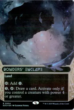 Bonders' Enclave (0004) (Borderless) Edge of Eternities: Stellar Sights Foil NM - Image 1