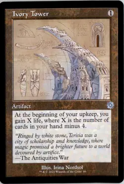 Ivory Tower (Schematic) The Brothers' War: Retro Frame Artifacts BRR Normal NM - Image 1