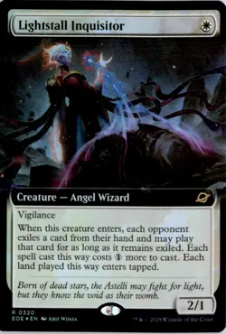 Lightstall Inquisitor (Extended Art) Edge of Eternities EOE Foil NM - Image 1