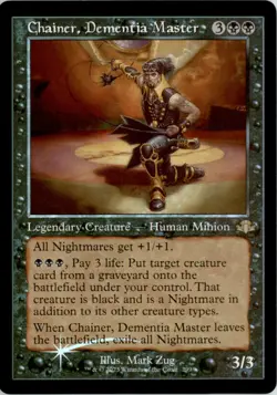 Chainer, Dementia Master (Retro Frame) Dominaria Remastered DMR Foil NM - Image 1