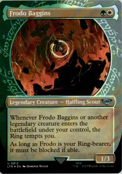 Frodo Baggins (Showcase) (Surge Foil) The Lord of the Rings: LTR Foil NM - Image 1