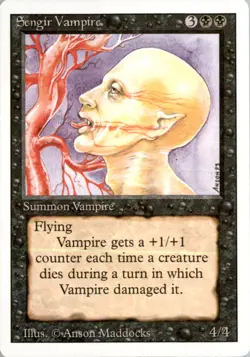 Sengir Vampire Revised Edition 3ED Normal NM - Image 1